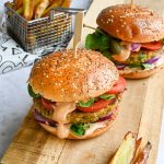 Zwamburger (hamburger van oesterzwam)
