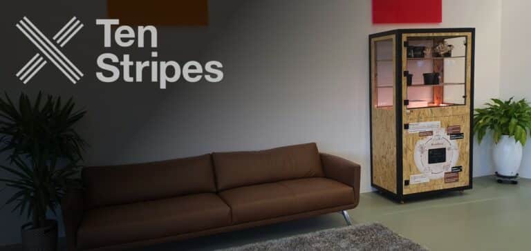 FungiFarm op kantoor van Ten Stripes