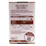 achterkant grijze oesterzwam kweekset
