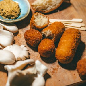 Oesterzwam kroketten