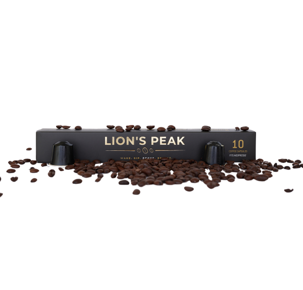 Koffie capsules met Lion's mane