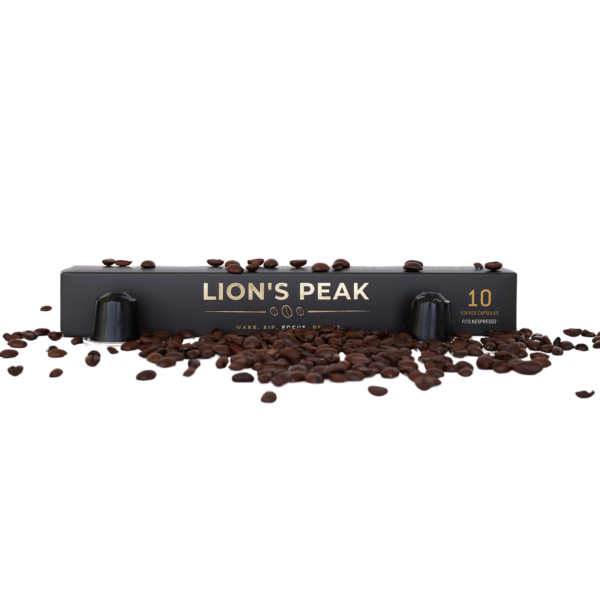 Koffie capsules met Lion's mane