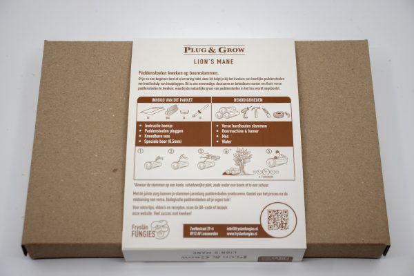 Lions mane / Pruikzwam Plug & Grow set - Afbeelding 6