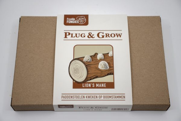 Lions mane / Pruikzwam Plug & Grow set - Afbeelding 4