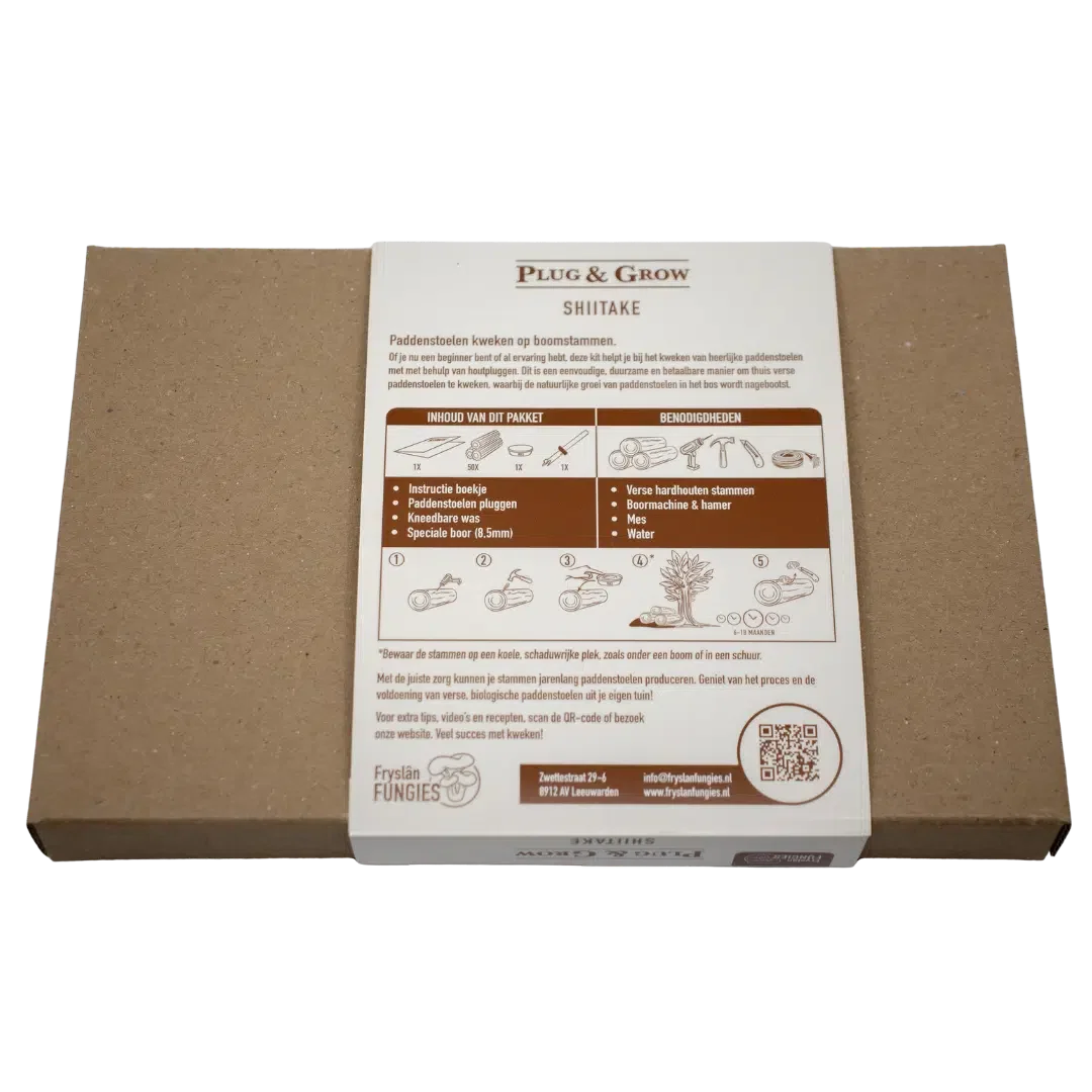 Shiitake Plug & Grow set - Afbeelding 5