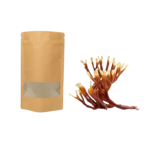 Reishi gemalen in zak